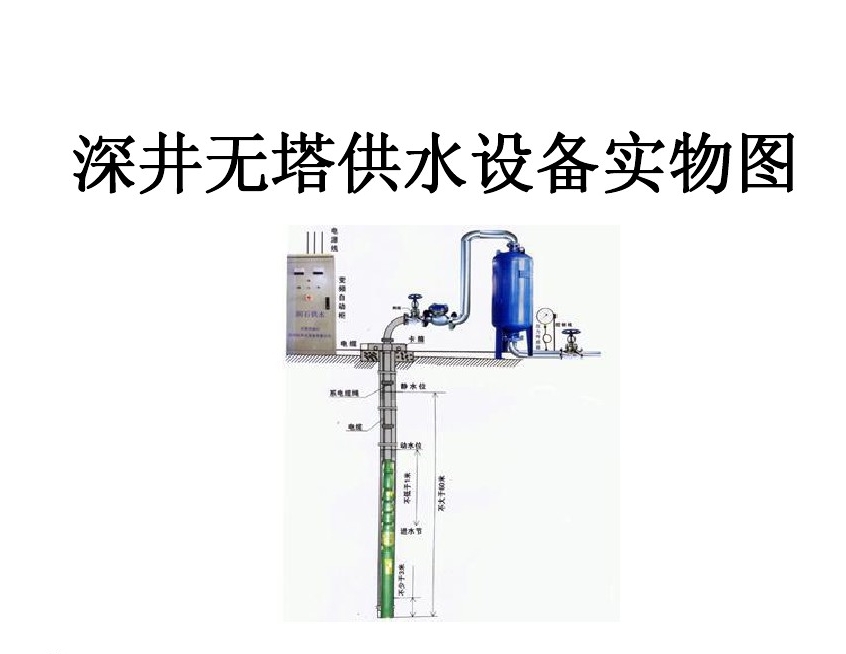 英德市井泵无塔式供水设备